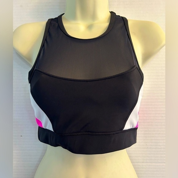 Urban Savage blocked sports bra with mesh paneling med to high support Sz S. Q20 - Picture 2 of 7